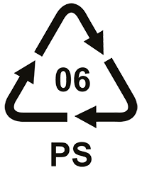 Recycling-Code 06, Polystyrol (PS)